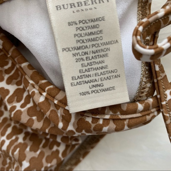 Burberry Animal Print Triangle Bikini - Picture 11 of 11